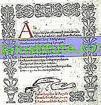 Första fullständiga tryckta titelsidan för Kalendarium (“Kalender”) av Regiomontanus, 1476.