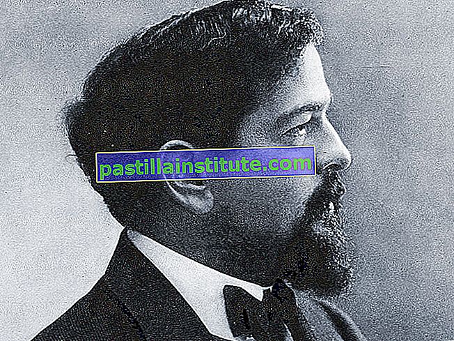 El compositor francés Claude Debussy.