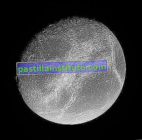 lunes de Saturne: Dione