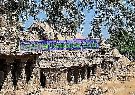 Mahabalipuram: cinco rathas