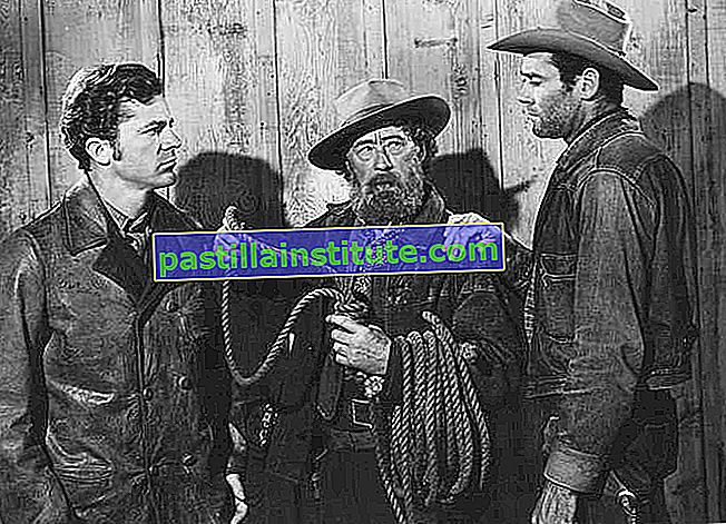 Dana Andrews, Paul E. Burns et Henry Fonda dans The Ox-Bow Incident (1943)