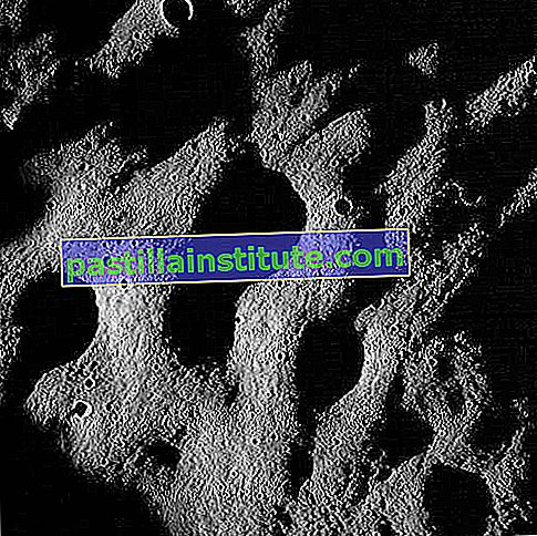 cráteres lunares;  Orbitador de reconocimiento lunar