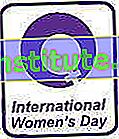 Logo untuk Hari Wanita Antarabangsa.