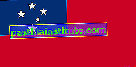 Bandeira da Samoa Ocidental