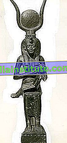 Isis med Horus