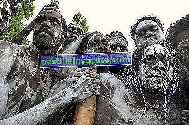 Аборигени от остров Галиунку, които се събират, за да наблюдават процесите, при които премиерът Кевин Ръд официално се извини на аборигенските народи за малтретирането им при по-ранни австралийски правителства, февруари 2008 г.