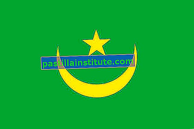 Mauritania: antigua bandera
