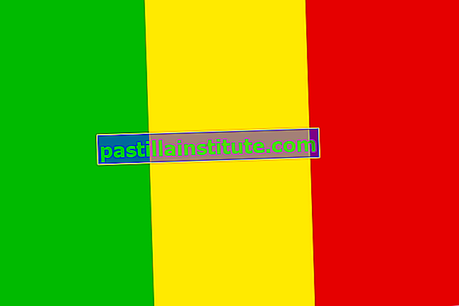 Знаме на Мали
