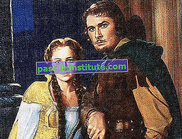 Olivia de Havilland y Errol Flynn en Las aventuras de Robin Hood